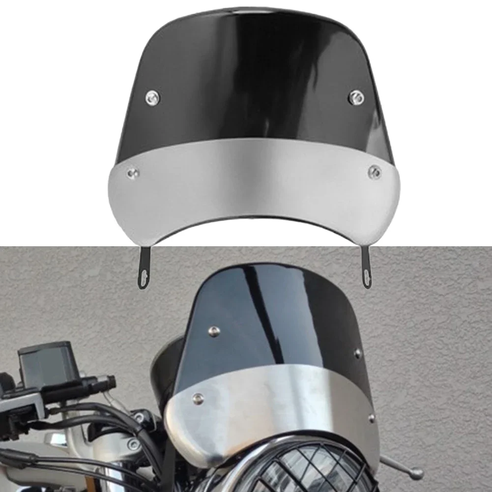 

Motorcycle Windshield Deflector For Honda For Kawasaki For Cafe Motorbike Motorcycle Windshield Extension Accessories