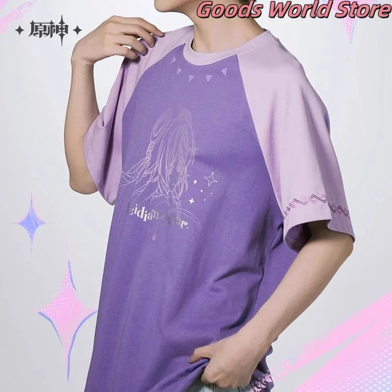 

Original Citlali T-shirt Mihoyo Genshin Impact Figure Citlali Cosplay Costume Anime Game Role Play Man Woman Clothes Half sleeve