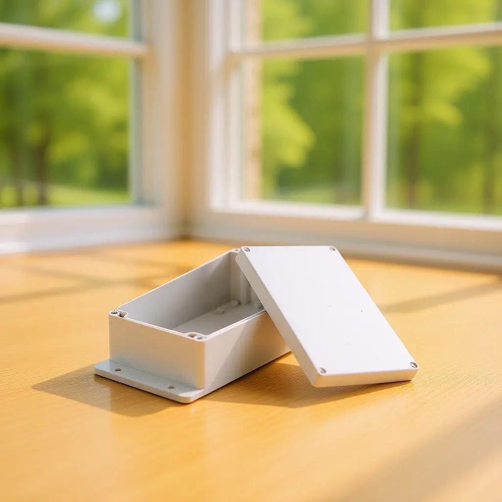 Outdoor Plastic Electrical Junction Box IP65 Waterproof Dustproof Fire-Resistant Enclosure 9.5x4.8x3 Inch for Power Distribution