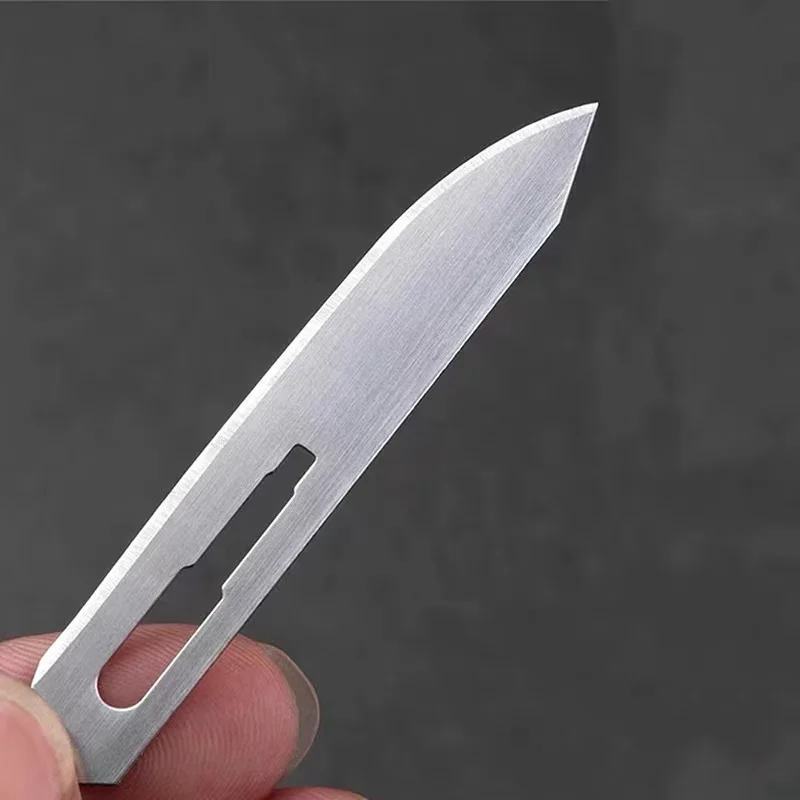 60 # blade 7CM sharp non-medical surgical blade stainless steel outdoor portable art express carving knife