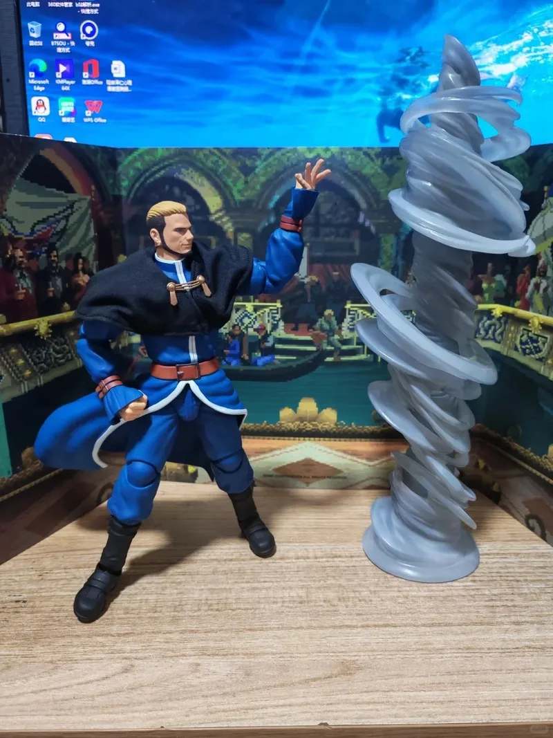 Original 1/12 Storm Toys StreetFighter Zero 3 Actionfigur Dan Anime PVC-Spielcharaktermodell Komplettset Klassisches Spielzeuggeschenk