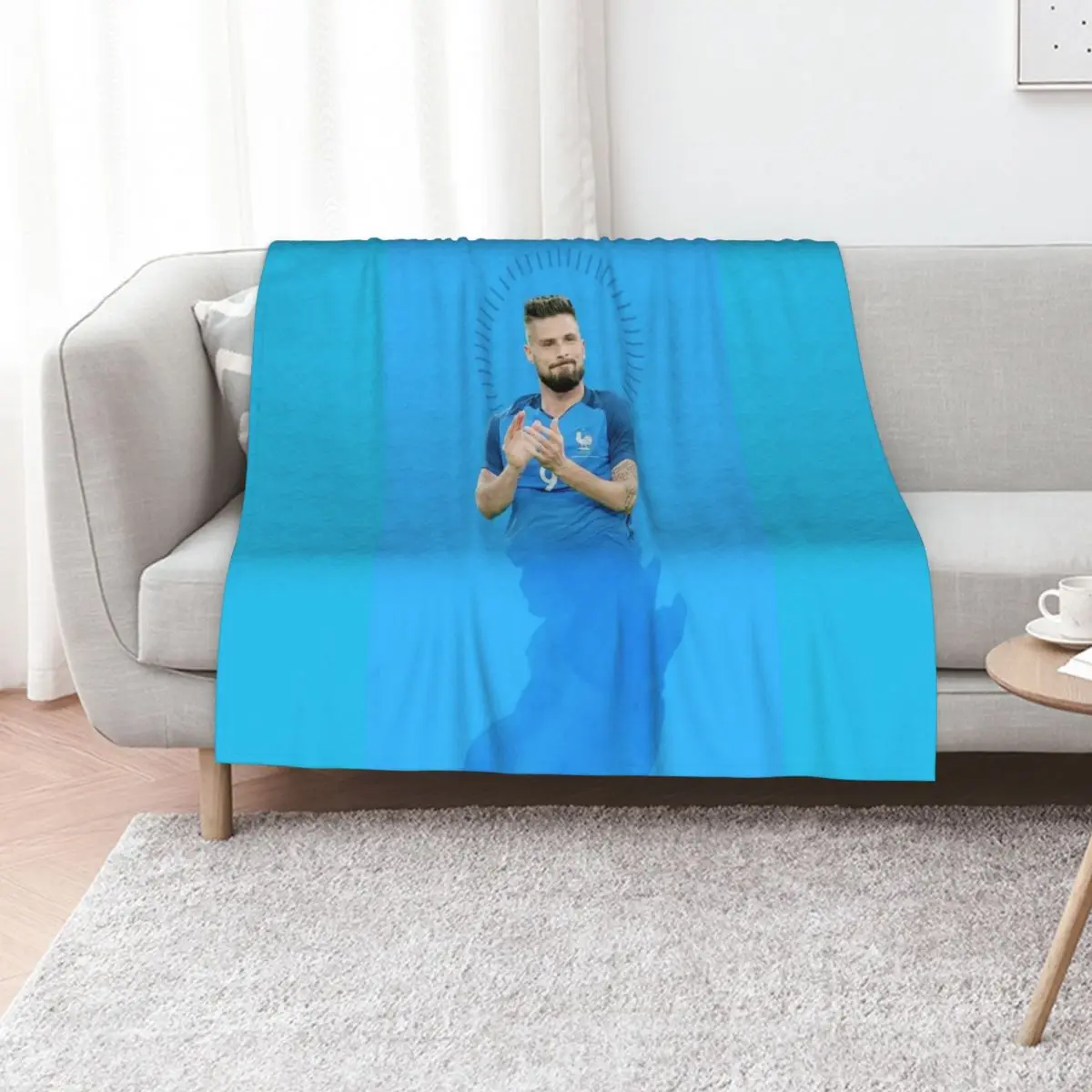 

Olivier Giroud Throw Blanket anime cosplay anime Single Luxury Throw Blankets