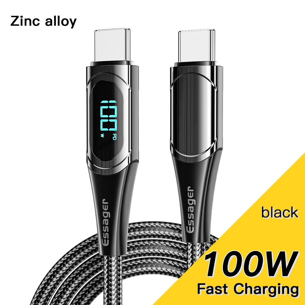 100W Black Cable 2