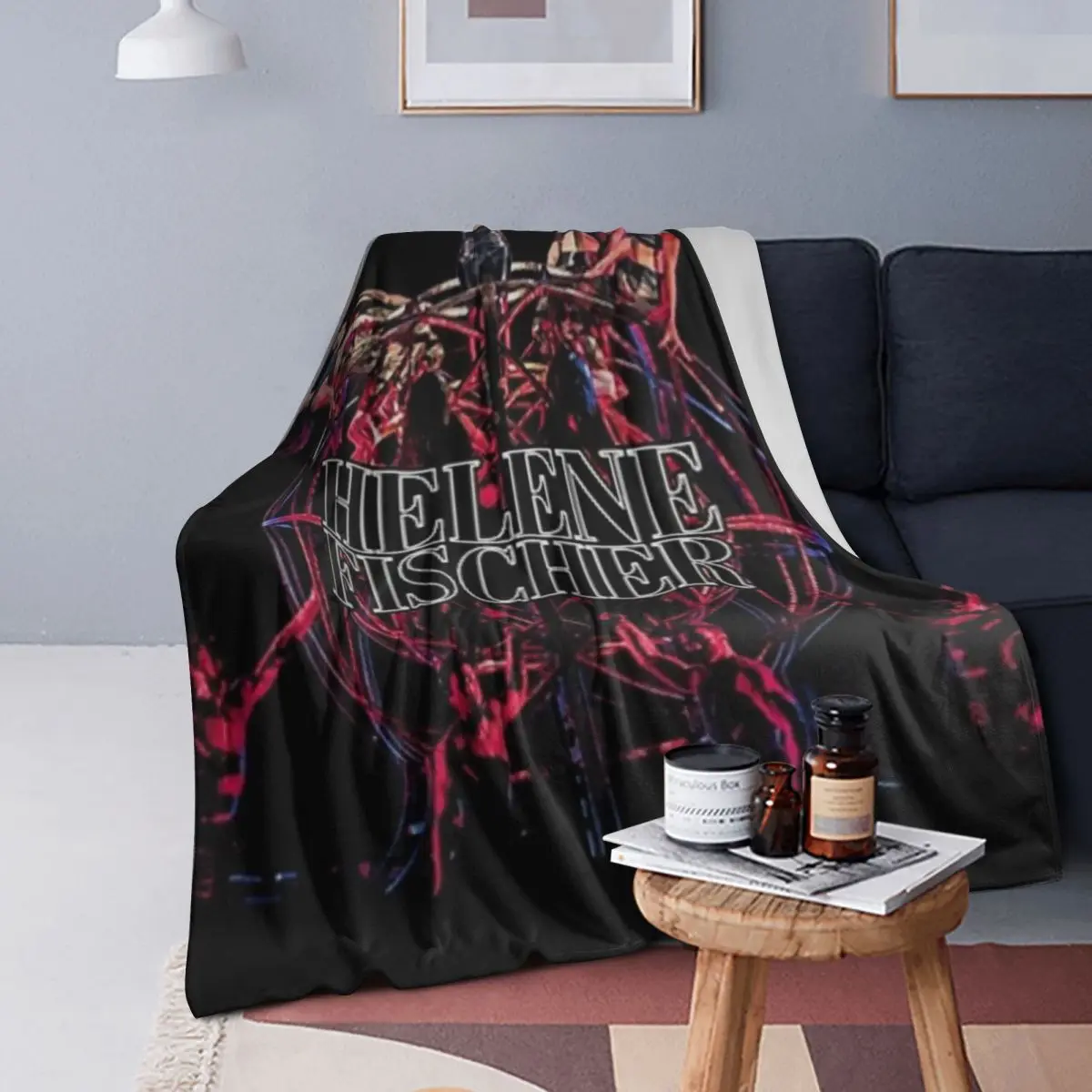 

Одеяло Helene Fischer, мягкое теплое фланелевое одеяло для кровати, гостиной, пикника, путешествий, дома, дивана
