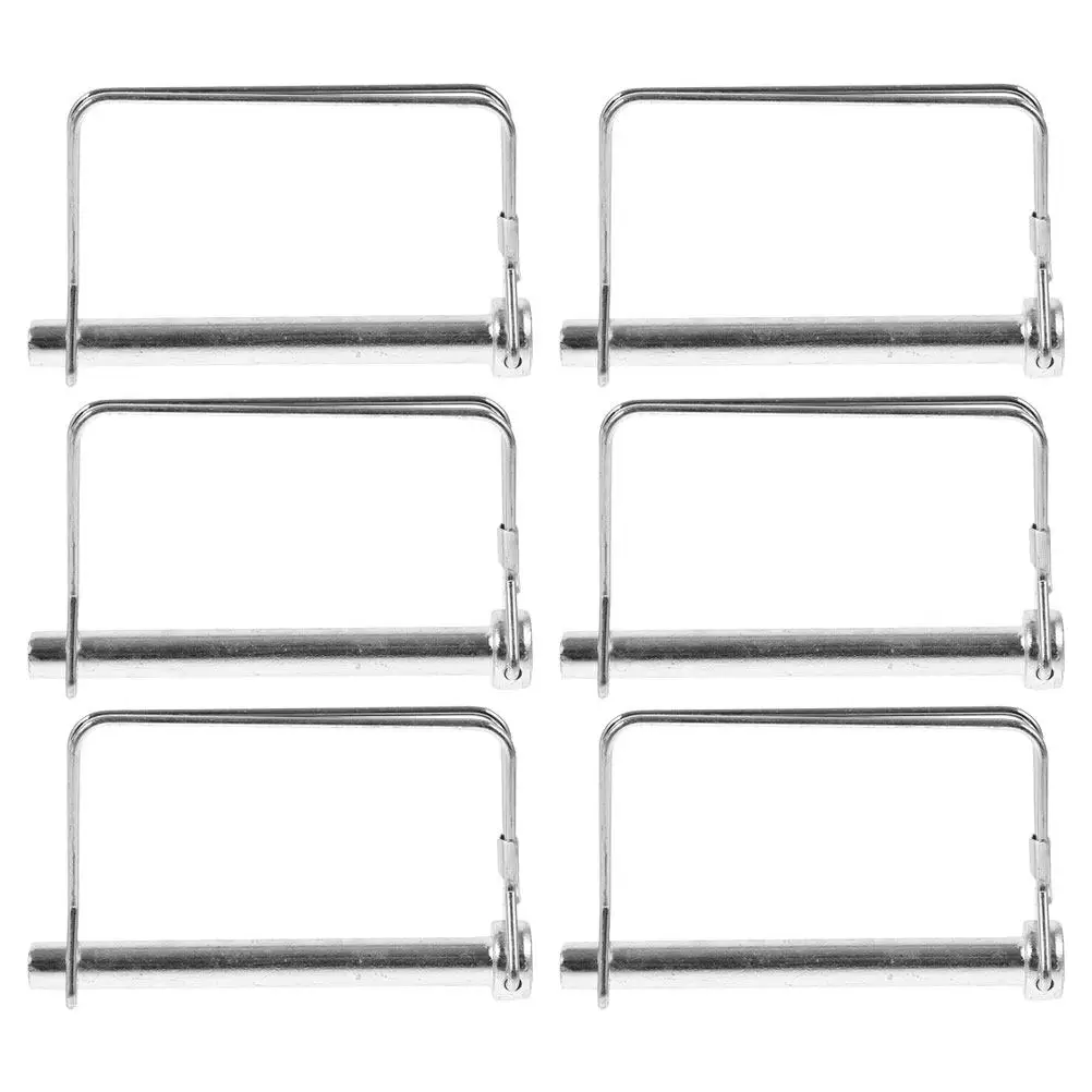 

6Pcs Trailer Coupler Pin Set Heavy Duty Safety Locking Pin for Utility Boat Trailers Easy Installation Secure Hitch Connection