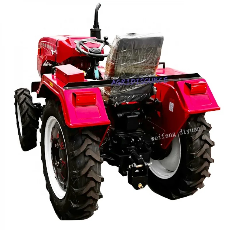 Cheap：Little 4wd new farmer hp tractor hydraulic wheel agricultural mini 4x4 farming tractors powerwheel for sale