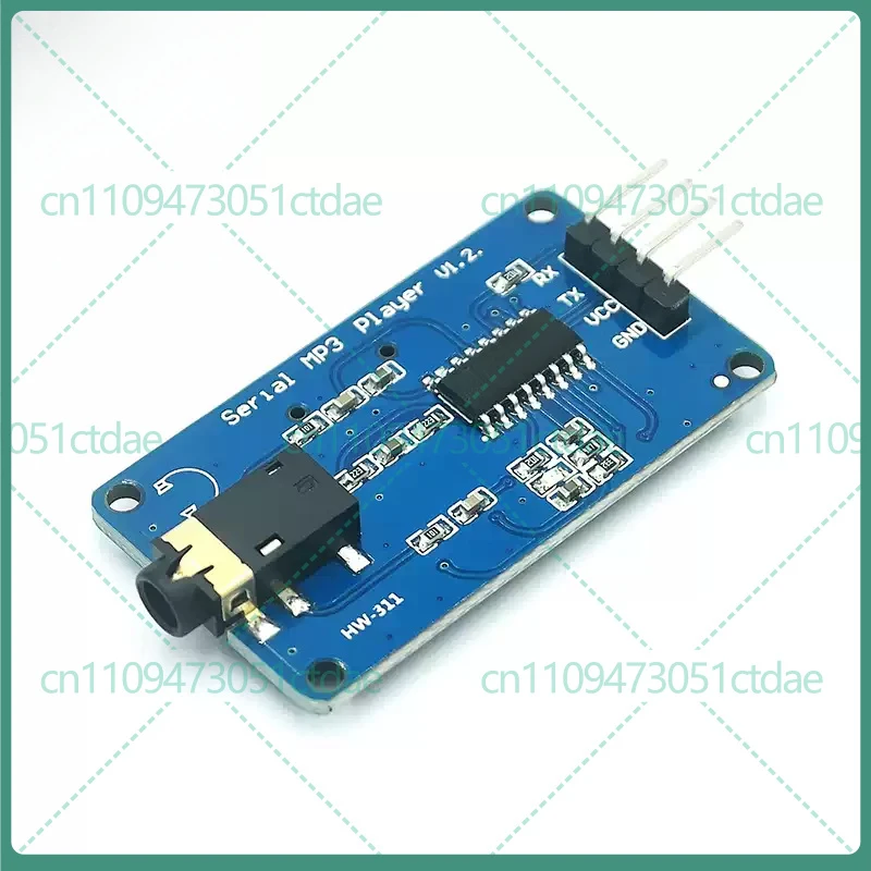 5-25pcs For YX5300 UART MP3 Player Module Micro SD YX6300 Compatible