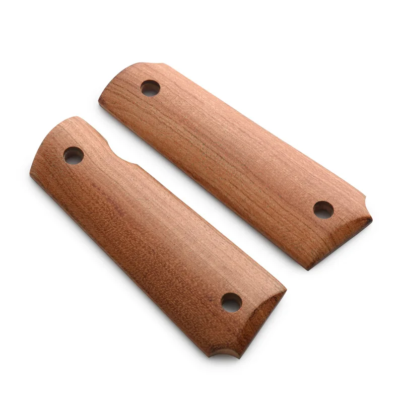 Fullsize 1911 Grips with  Natural Rosewood Textured Custom Grips Perfect Assembly