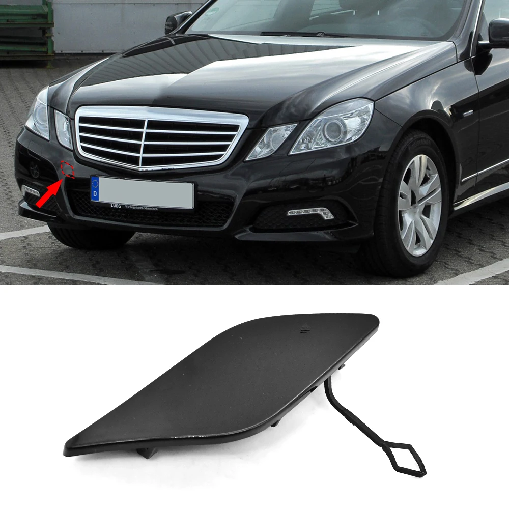 

Для Benz E-класса W212 2008 2009 2010 2011 2012 2013, крышка переднего бампера, фаркоп, 2128850126, крышка прицепа, автомобильные аксессуары