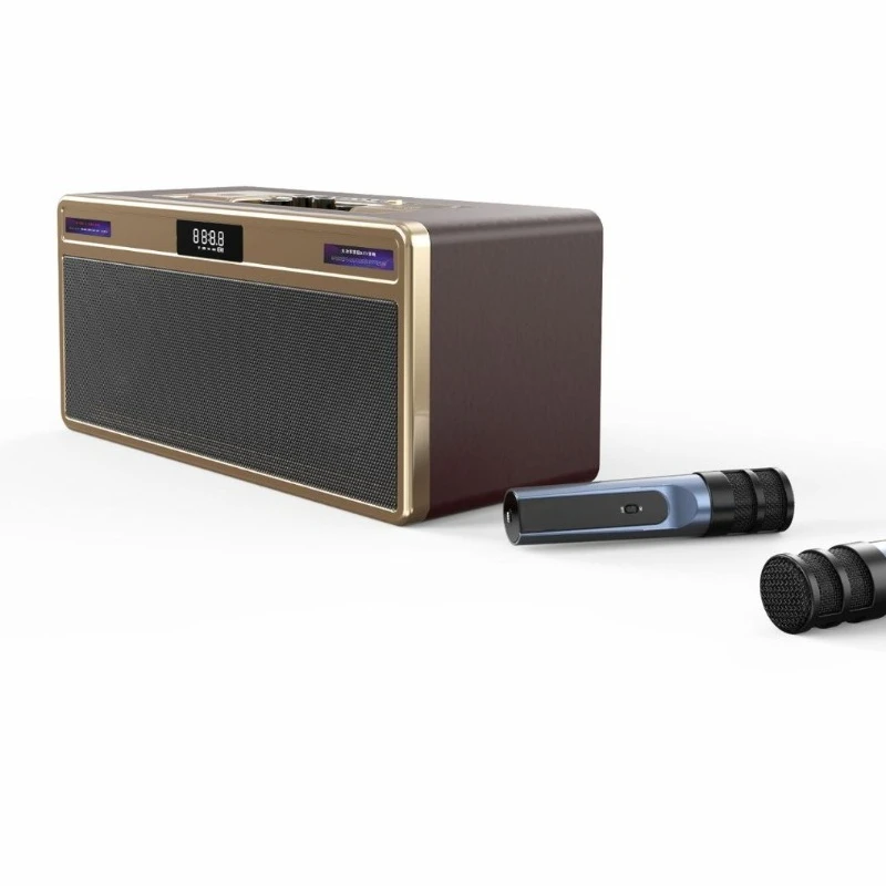 Wireless microphone, Bluetooth speaker, TV home singing stereo all-in-one machine