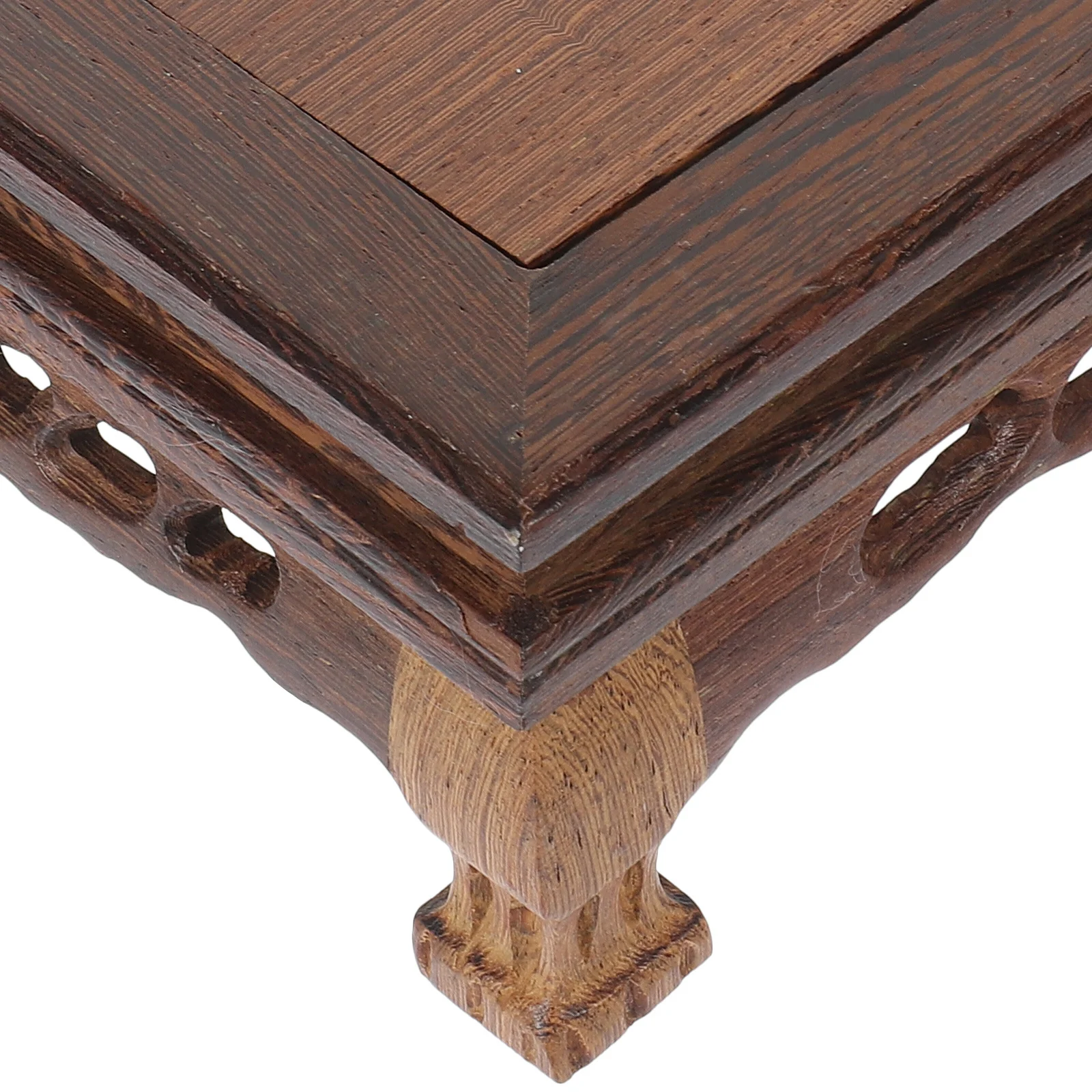

1Pcs Display Base Practical Wooden Stand for Jade Craft Decoration Teapot Holder Display Base