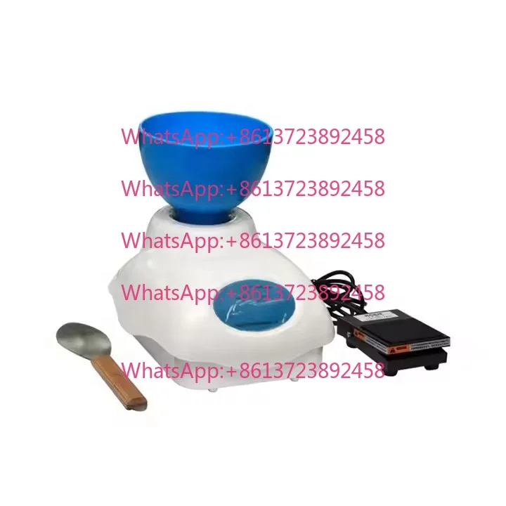 Dental Alginate Mixer with Foot Pedal Speed Variable Alginate Mixing Machine Amalgamator Machine