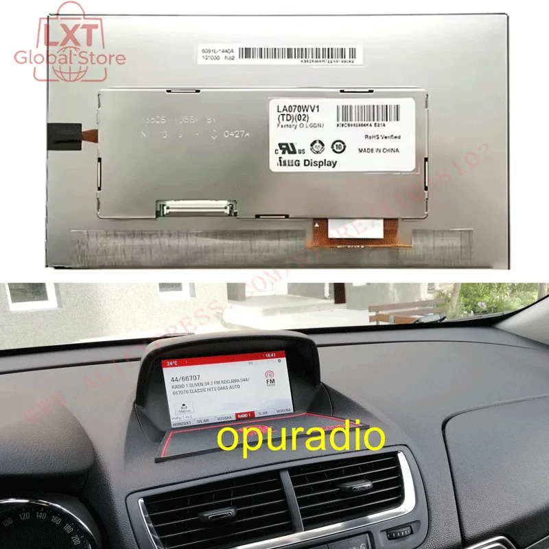 LCD New 7 Inch LCD Display For Op-el Mokka E Prayers CD 600 Intelllink Zafira C2012-2016Navigation LCD Monitors