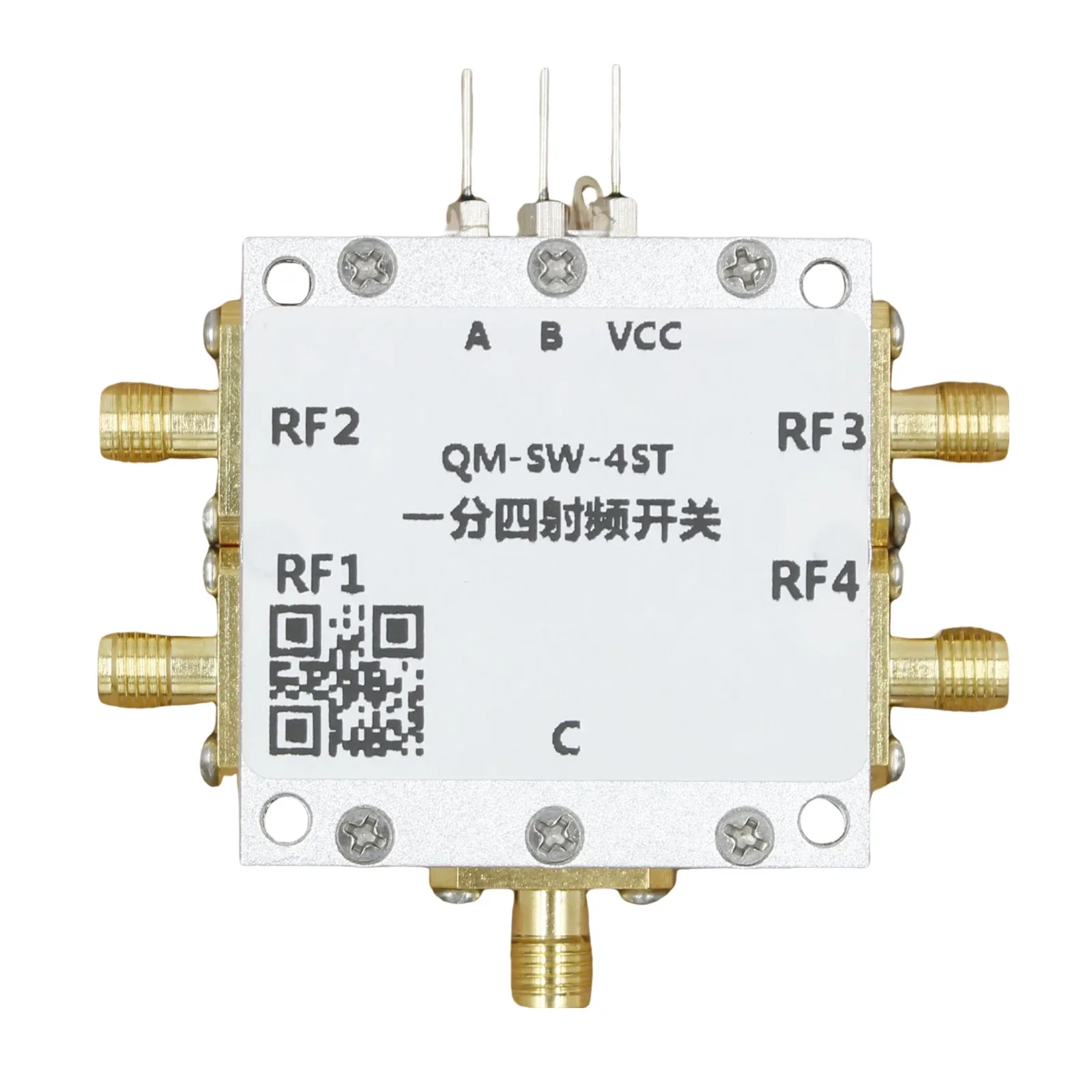 

0.1-6 GHz RF Switch SP4T RF Switch, One Minute Four, Microwave Electronic Switch, High Isolation