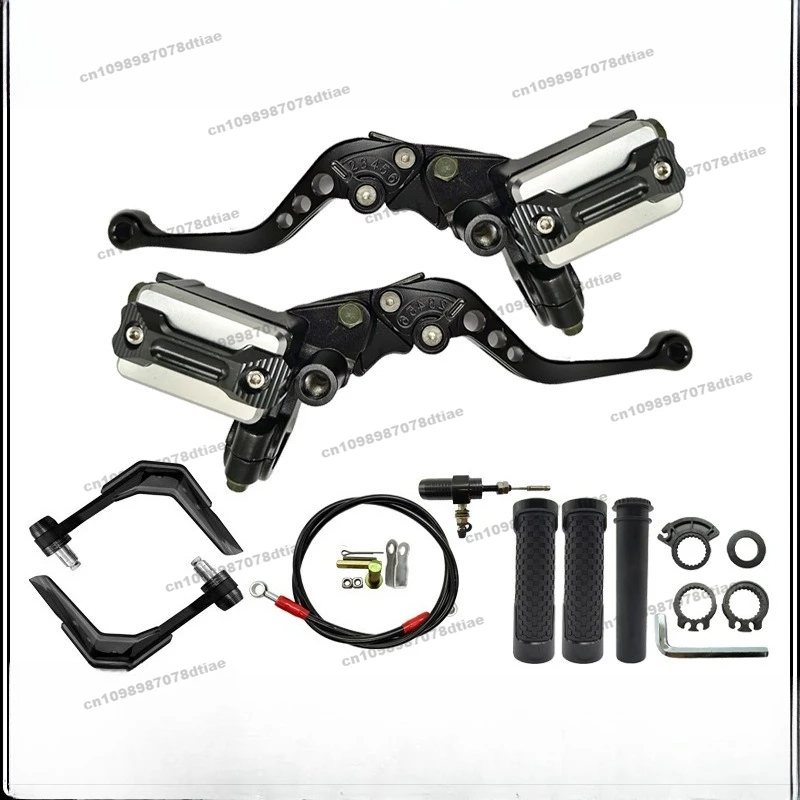 For Motorcycle Accessories Modification Aluminum Alloy Fashion Style Motorcycle Brake Handguard Combo Set Durable