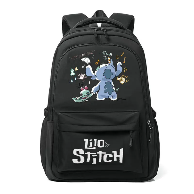 Disney-Sac à dos CAN o Stitch pour garçons et filles, sac à dos pour enfants adolescents, sacs d'école décontractés, sacs à dos de voyage