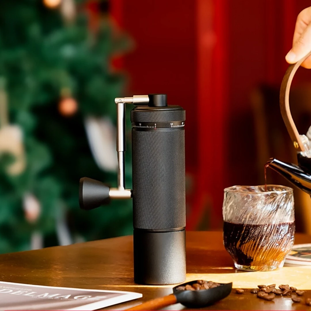 Taimo, Chestnut S3 Hand Coffee Grinder, Household Manual Coffee Grinder, High Precision External Adjustment Scale