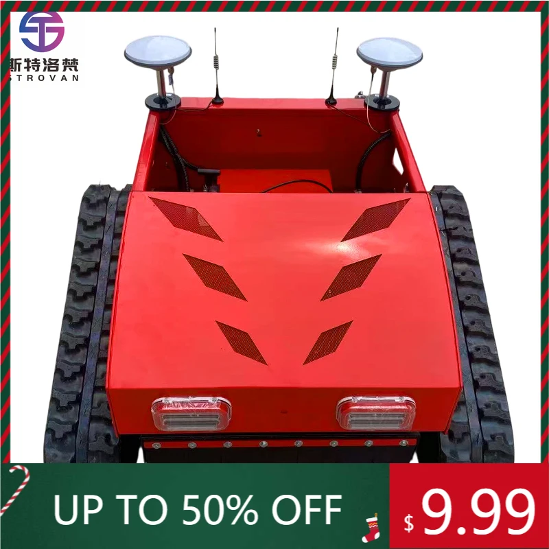 

STLF CE EPA GPS Autonomous Navigation Grass Cutting Machine Agriculture Rubber Tracks Remote Control Robot Lawn Mower