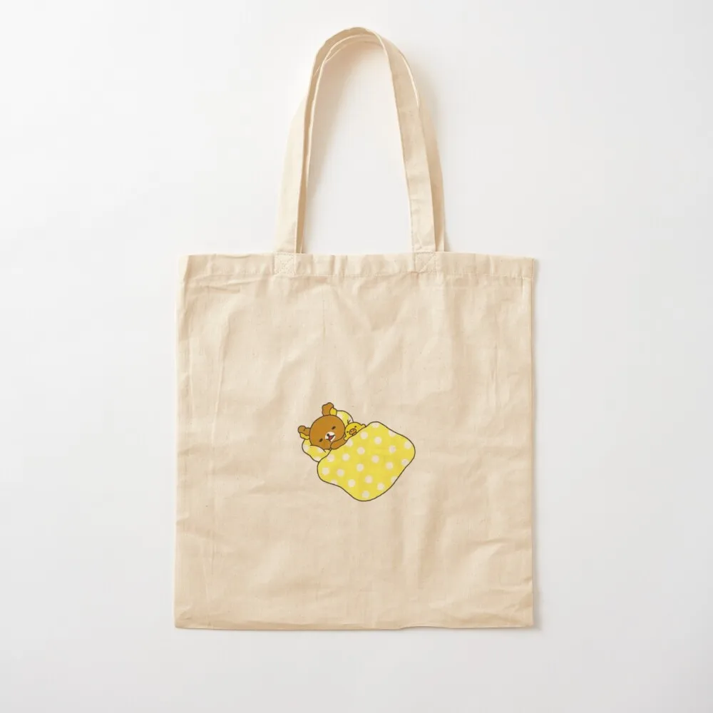 حقيبة Rilakkuma Bear Tote حقائب نسائية للمتسوقين حقائب قماش حقائب نسائية