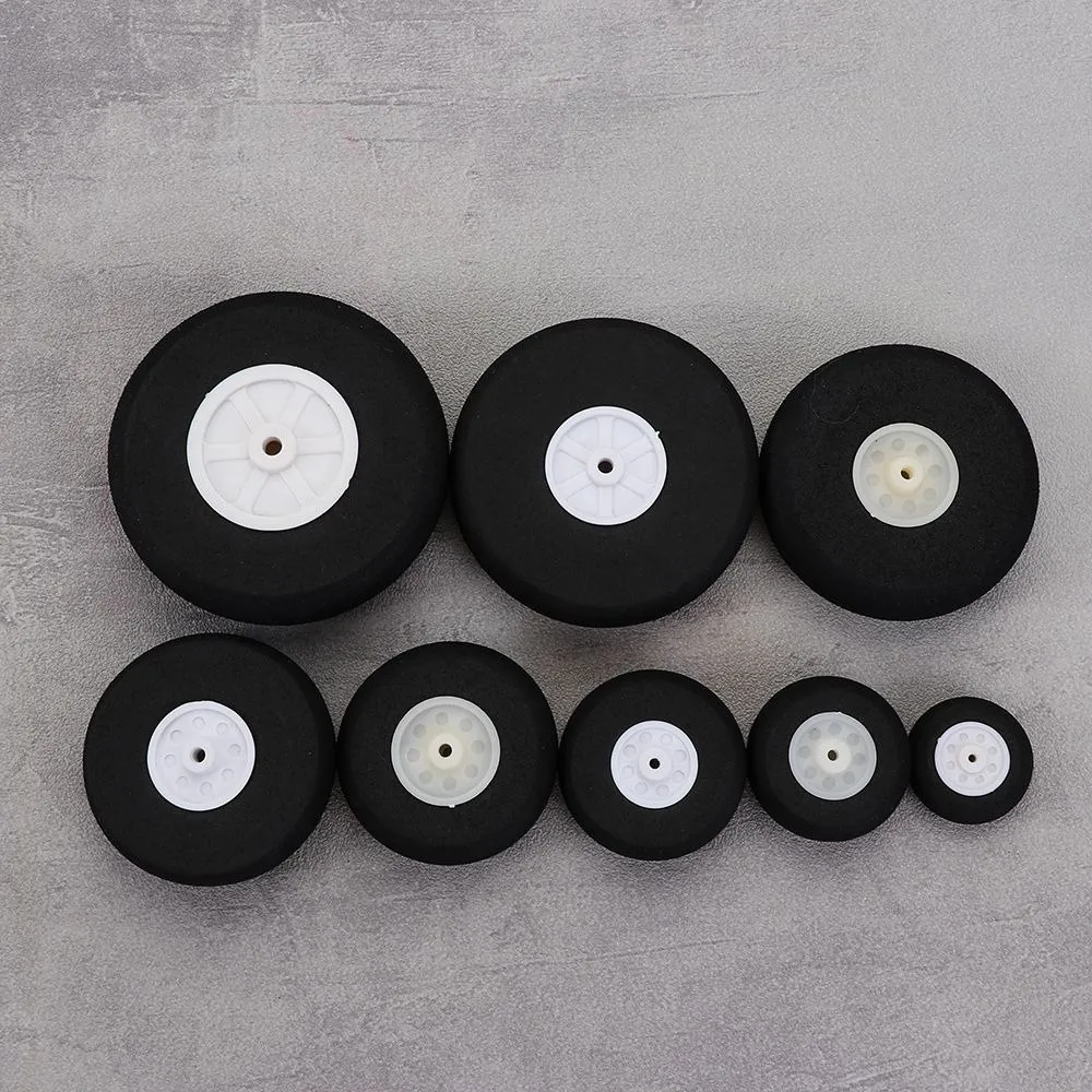 4pcs High Quality 25~76mm Kids Plane Toy Parts Black 1