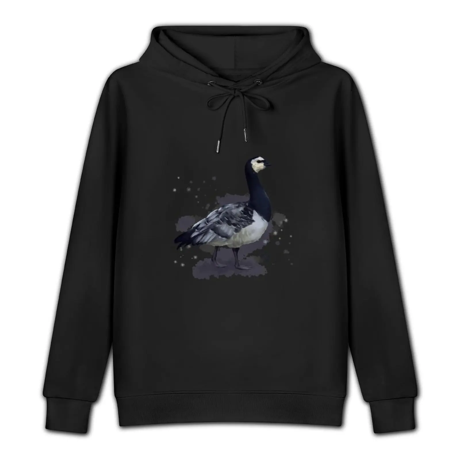 Barnacle goose painting Pullover Hoodie men's clothes pullover