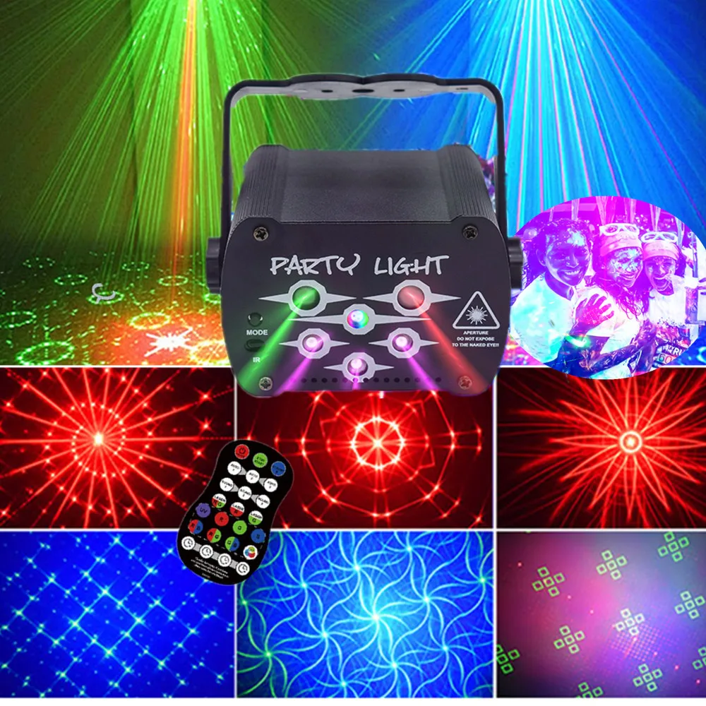Party Light Dj Disco Light Stage Strobe Light Family Party Club Bar Karaoke Christmas Birthday Holiday Carnival Atmosphere Light