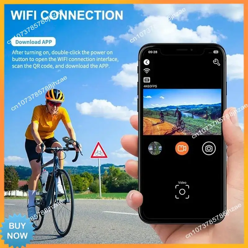 A10R 3 In 1 Multifunctional Sports DV Dash Cam Motorcycle Riding Camera With Lighted Speaker 1Set