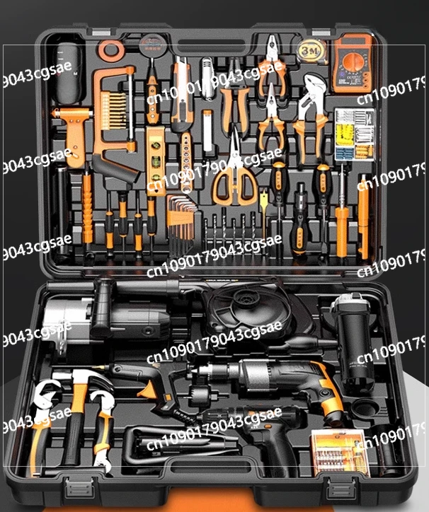 

Household Electric Hand Tool Set Hardware Electrician Special Maintenance Multi-functional Tool Box Set