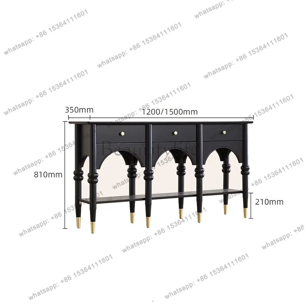 YJ Nordic Living Room Console Table Modern Entrance Hall Storage Beauty Console Table Trendy Design Wohnzimmer Tisch Home Furnit