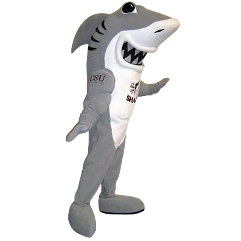 mascot grey shark mascot costume fancy dress custom fancy costume cosplay theme mascotte carnival costume kits30309