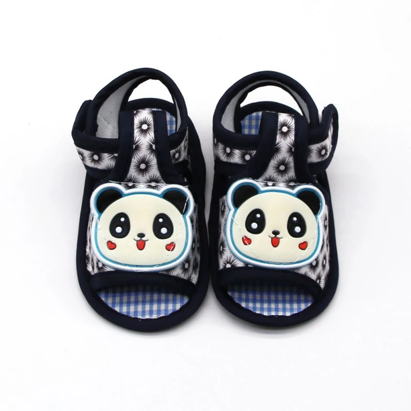 

Summer Baby Shoes Sandals Newborn 2024 Summer Cartoon Beach Toddler Shoes Infant First Walkers Breathable Sandals For Baby