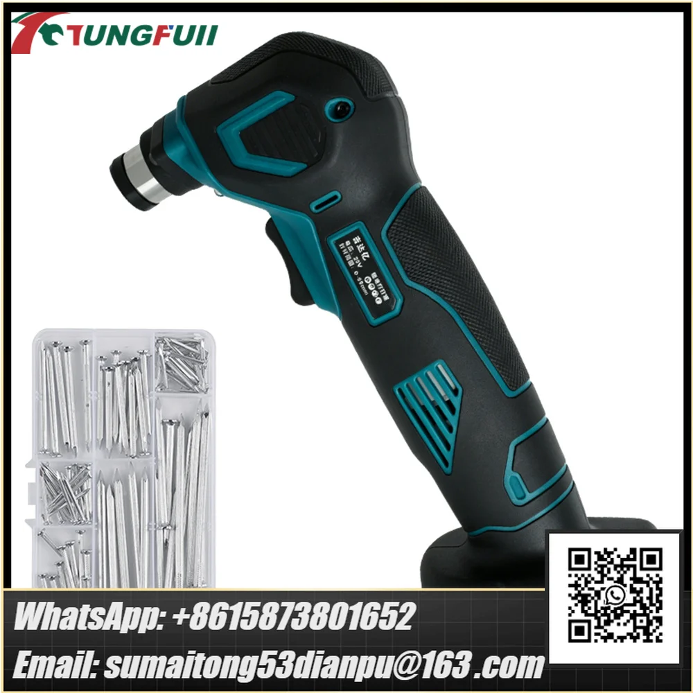 Cordless Auto Hammer Palm Nailer Electric Nail Hammer 19000 RPM Rechargeable Handheld Power Tool For Makita No Battery