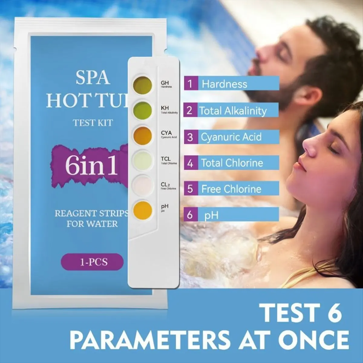 6 in 1 SPA Water Test Kit Water Chemical Testing Chlorine PH Meter Hight Quality Tools Sets You May Like