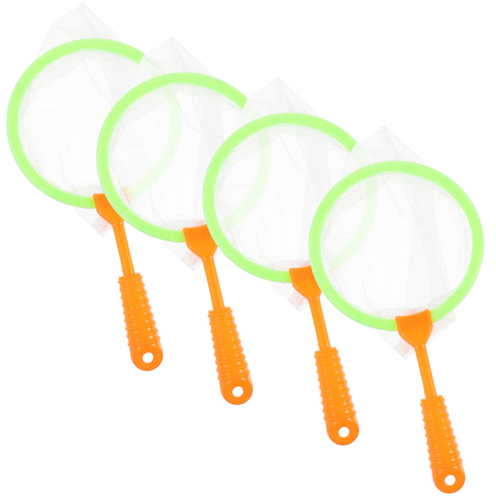 

4pcs Plastic Large Fishing Nets Kids Bug Catcher Insect Collecting Net Bath Toy Adventure Fishing Tools Children Nets