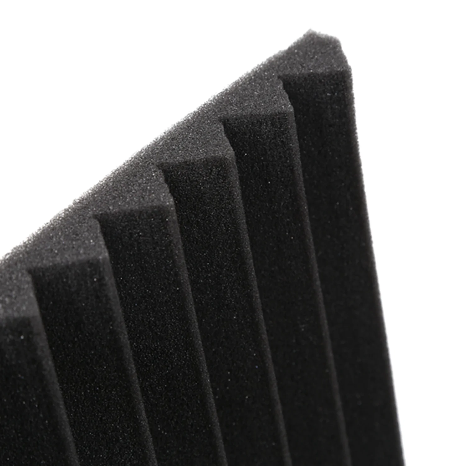 [A38F!NEW!】 Wedge Acoustic Foam With Adhesive Tape 8 Pcs Soundproof Panels,Silencing Sponge