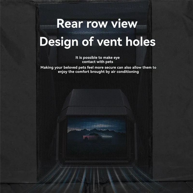 

Car Pet Seat Mat Rear Seat Pet Mat For Tesla Cybertruck Widened Oxford Waterproof And Anti-Scratch Foldable Easy Clean