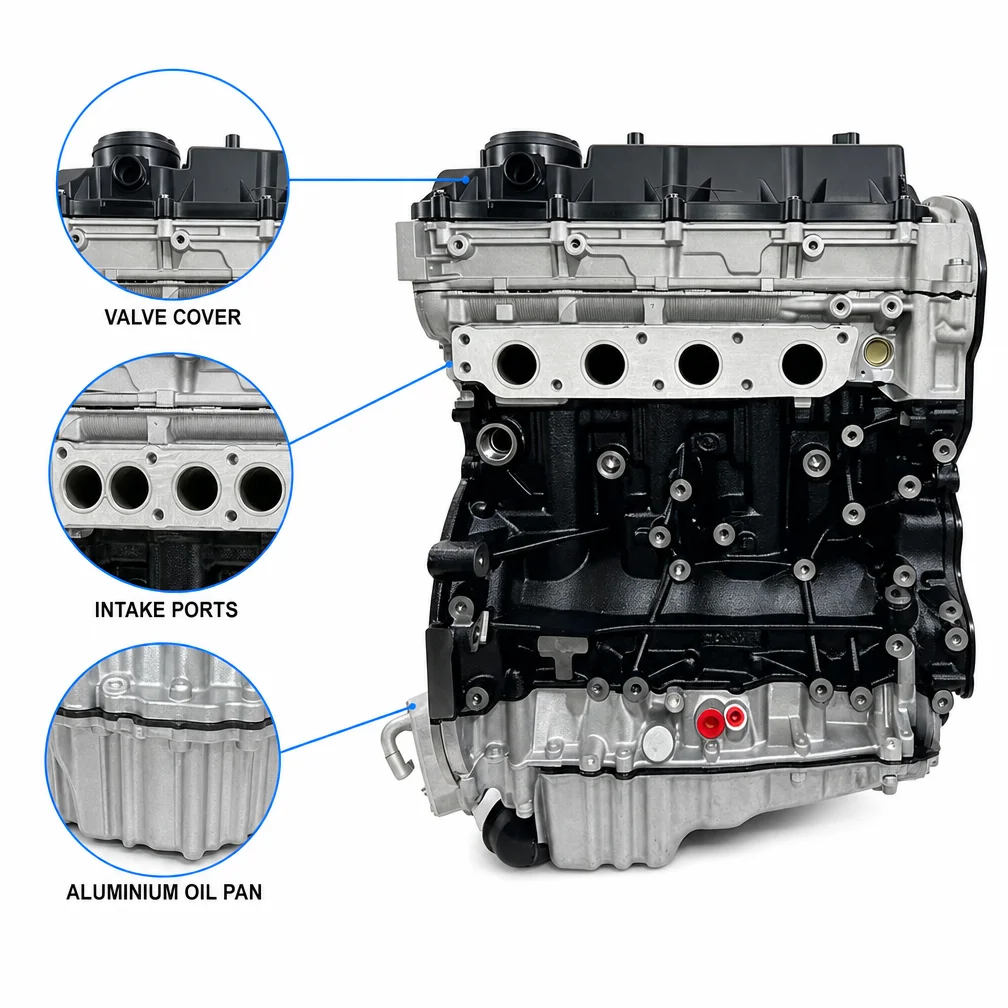 Complete Engine Long Block 4D24 2.2L for Transit V348 Engine Replacement & Rebuild