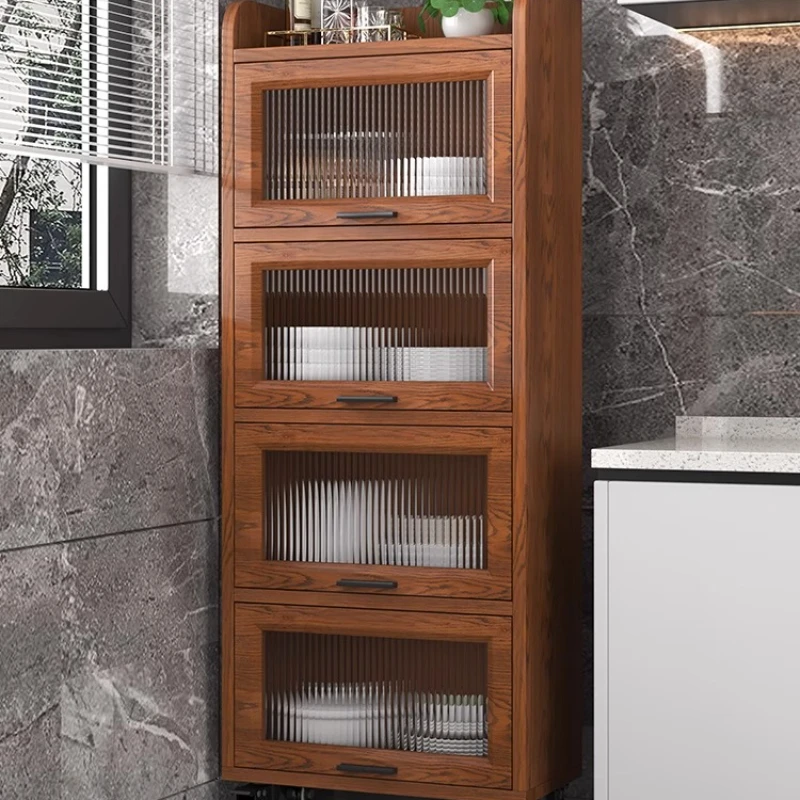 

Modern Simple Vogue Multilayer Storage Sideboard Home Storage Durable Narrow Cabinet Hermoso Y Elegante Dining Room Furniture
