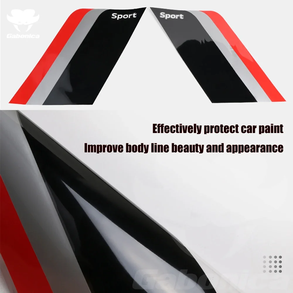 New Wheel Eyebrow Car Sticker For Audi Volkswagen VW Ford BMW Toyota Honda Benz Renault Auto Body Decal Car Tuning Accessories