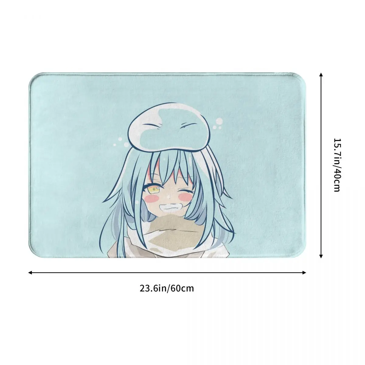 That Time I Got Reincarnated As A Slime Anime Bathroom Mat Rimuru Slime Doormat Kitchen Carpet Entrance Door Rug Home Decor