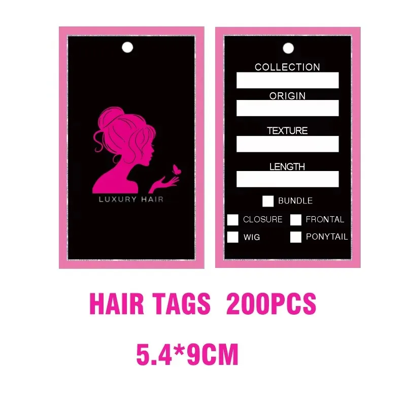 Variant: hair tags 200pcs