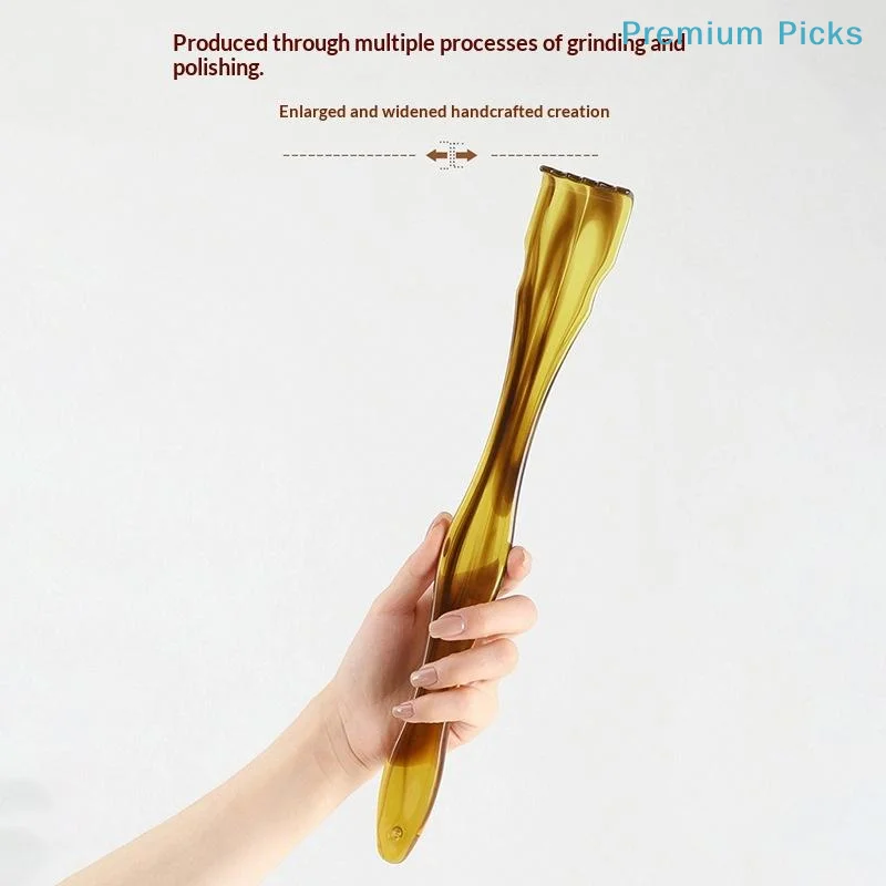 portablePremium Extra Long Back Scratcher with Ergonomic Horn Design for Quick Itch Relief