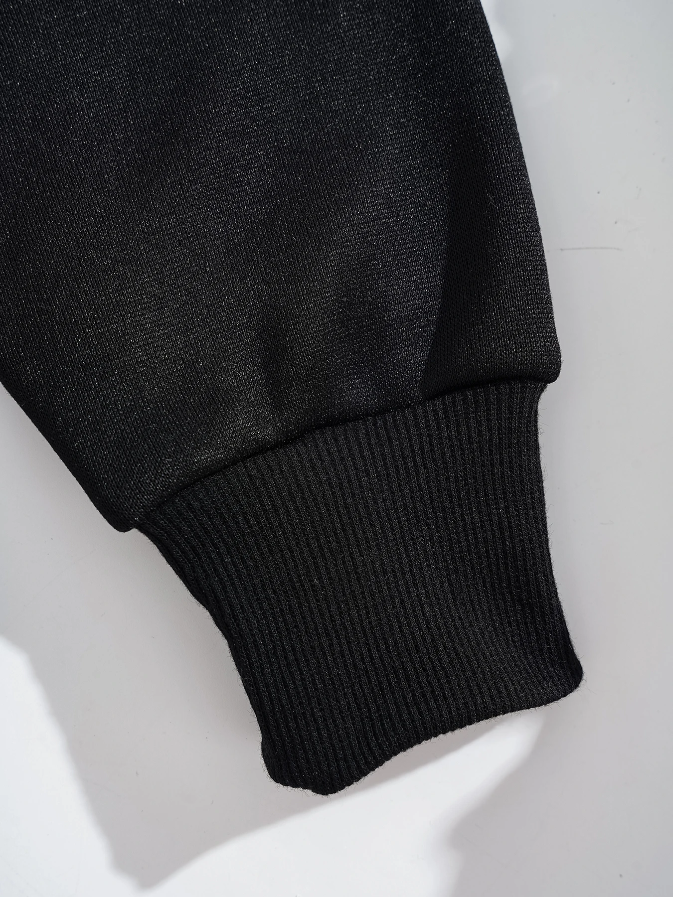 Women's long-sleeved drawstring hooded loose-fitting pullover with letter-print pattern