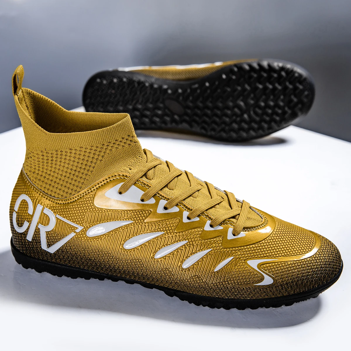 

TF/FG Персонализированные модные спортивные футбольные бутсы Удобные и дышащие футбольные тренировочные кроссовки