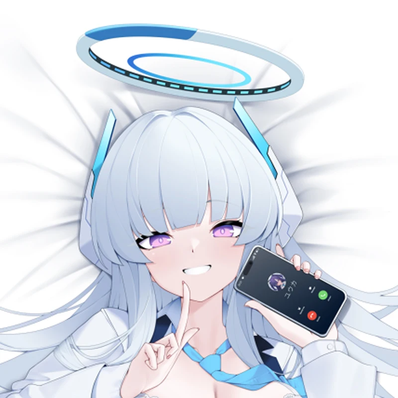 

Наволочка для подушки в стиле аниме Dakimakura Ushio Noa с двусторонним принтом в натуральную величину, подарки