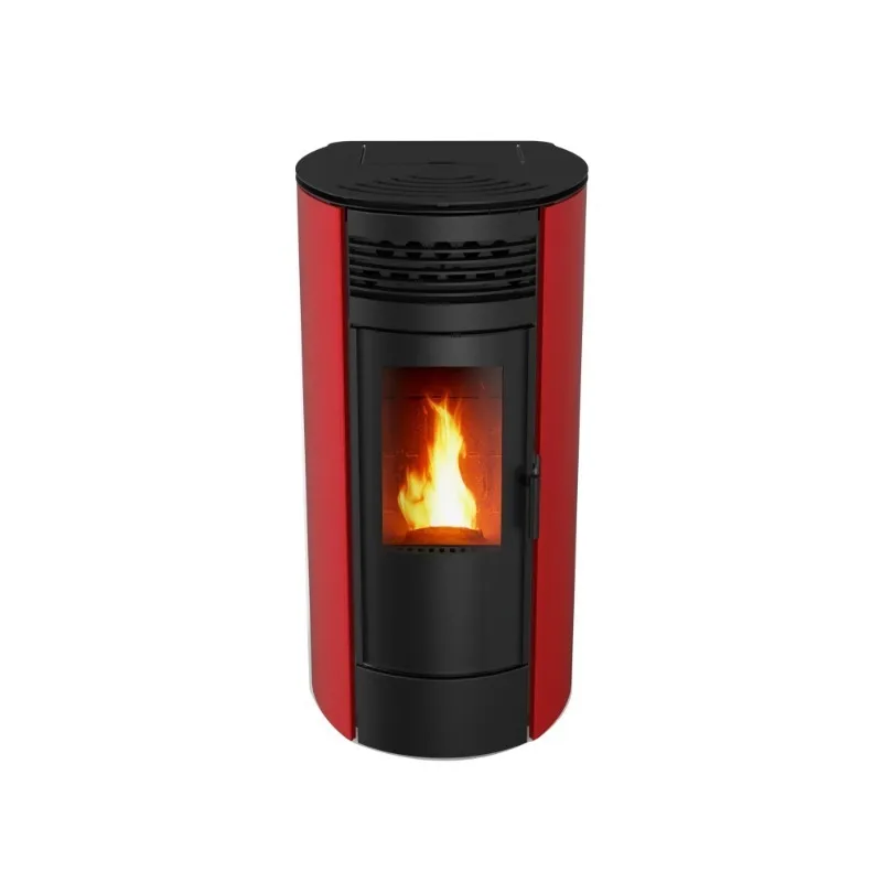 

KF1501A Round Design Modern Indoor Biomass Pellet Stove Heating Pellet Fireplace Heater for House