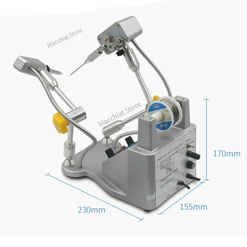 Pedal Automatically Out of Tinall-Round Adjustment Tin Soldering Machine Precision Digital   HS376D