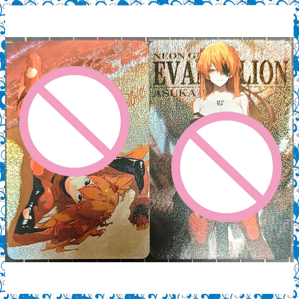 Sammelkarte DIY ACG Göttin Geschichte Anime Asuka Langley Soryu Katsuragi Misato Sexy Spiel Spielzeug Festival Geburtstagsgeschenk