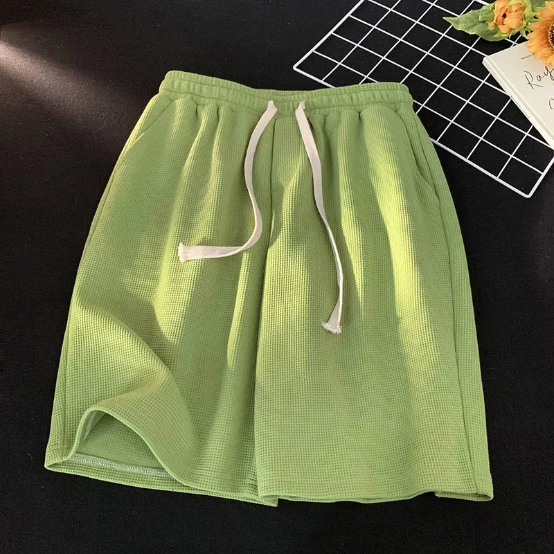 Sports Shorts Summer Men And Women Couple Loose Cotton Sweat Shorts Thin Cropped Pants Loungewear Pajama Shorts