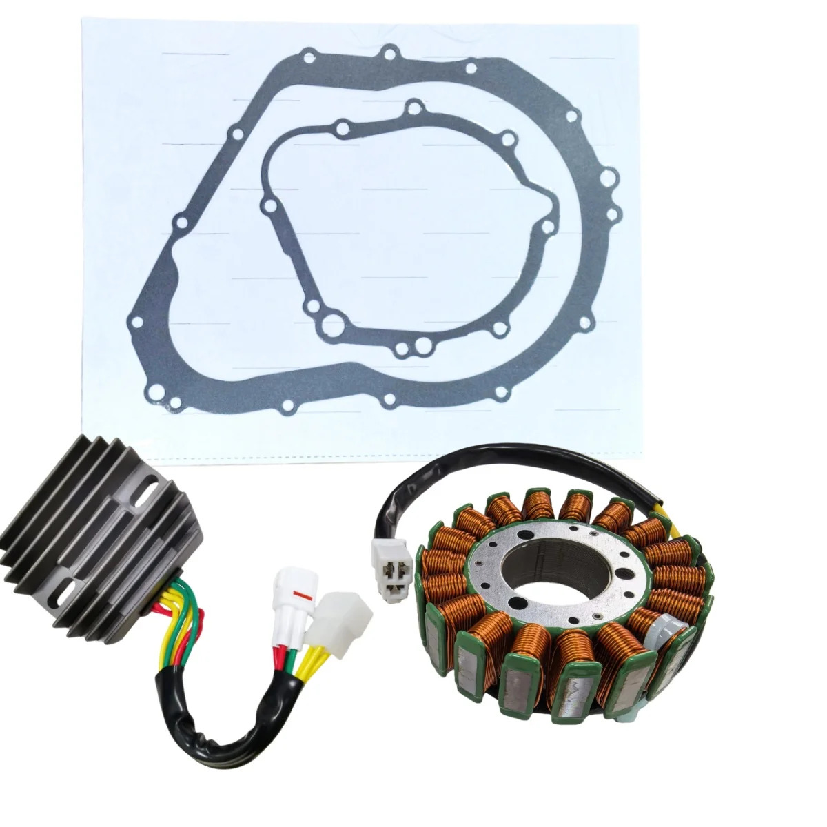 

Статор и регулятор-выпрямитель для GSXR600 GSX-R600 2006-2024 с прокладкой